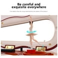 thumbnail image 5 of karymi Medium Violin Music Box Rotating Girls Music Box Girls Holiday Gift Birthday Gift Christmas Gifts for Kids up to 90% off, 5 of 5