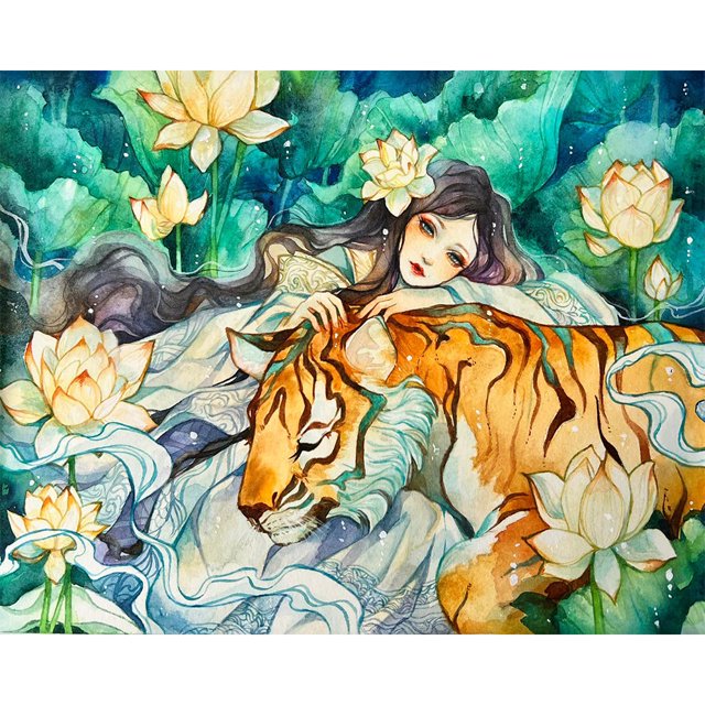 Pintura al óleo por números carteles de arte de pared Kit de manualidades regalo decoración de la habitación del hogar FLhrweasw Nuevo