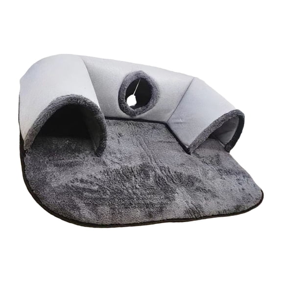 Foldable Cats Activity Play Tunnel Heavy Duty Polyester Construction Tunnel Encourages Natural Curiosity And Play