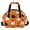 Black Cat and White Cat, variant on Quilted Lunch Bag Tote for Women with Adjustable Shoulder Strap for Work Picnic Travel Capybaras Holding Lemons