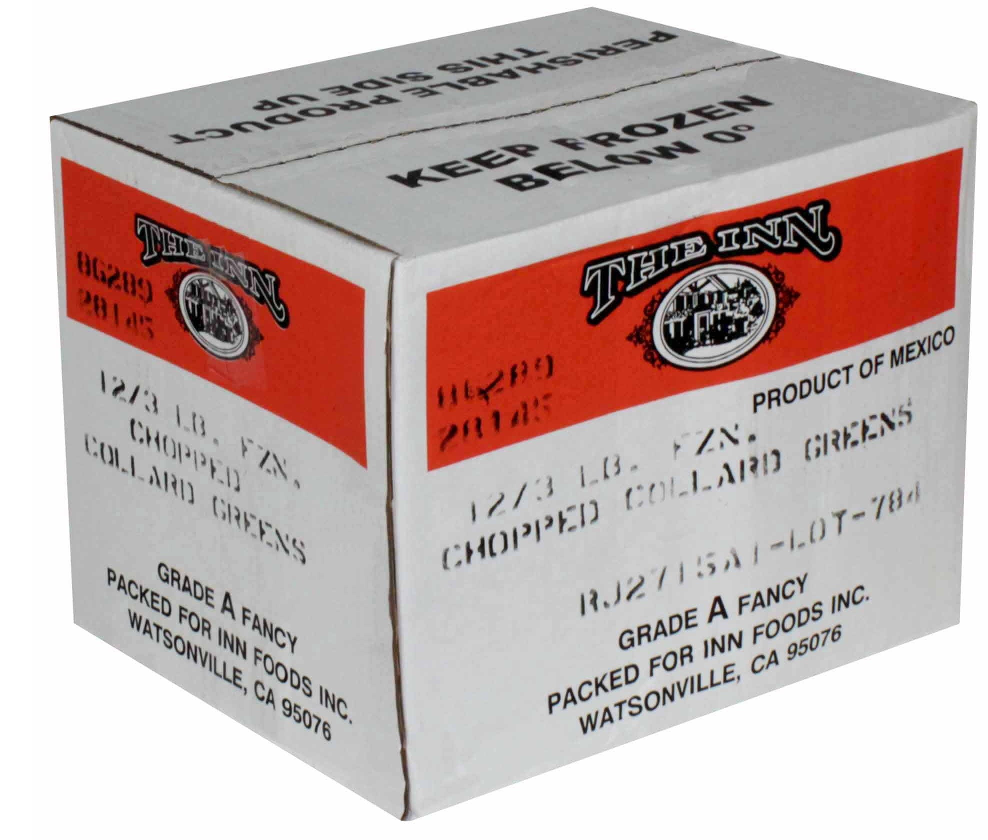 Savor Brands Chopped Collard Greens, 3 Pound -- 12 per case