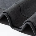 thumbnail image 4 of pstuiky camisa de manga larga para hombre, Blusa/camiseta informal y moderna de color liso con cuello redondo y lazo en los hombros para hombre salir tops xxl, 4 of 9