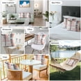 thumbnail image 6 of Modern Art Collage Art Outdoor Pillow Covers Pack of 2 Soft Colors Watercolor Waterproof Throw Pillow Covers Decorative Cushion Cases for Patio Garden Tent Balcony Couch 20x20 inch, 6 of 8