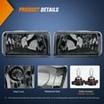 thumbnail image 2 of Conjunto de faros antiniebla, compatible con Nilight, Chevrolet Silverado, 2 of 8