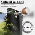 thumbnail image 2 of Outdoor Curtains for Patio Waterproof, Forest Outdoor Privacy Panels Grommet, Nature Woodland Spring Scenic Green Trees Flower Blackout Outside Curtains for Porch/Cabana 54"x84", 1 Panel, 2 of 8