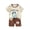 MulticolorH, variant on HBGVBA Toddler Kid's Casual 2 Piece Set,Print Short Sleeve Top and Shorts,0-8 Years Print Short Sleeve Top Shorts Comfortable Wear Set