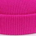 thumbnail image 2 of Gorro de lana unisex para hombre y mujer, con puños lisos, cálido, para esquiar en invierno, con calaveras, suave, elástico, de punto para uso diario, 2 of 5