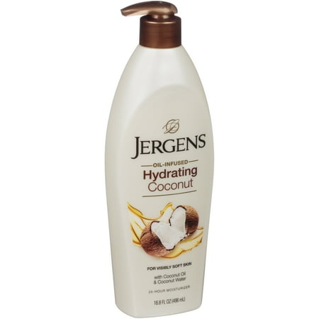 Jergens Hydrating Coconut Dry Skin Moisturizer 16.8 fl. oz. Pump ...