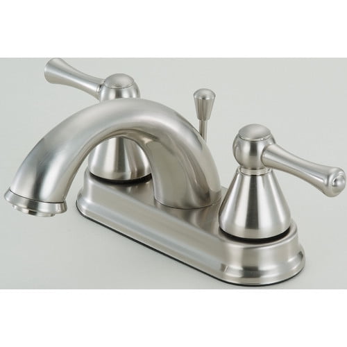 Hardware House Two Handle Bathroom Faucet Finish Satin Nickel