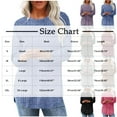 thumbnail image 2 of Coorders Long Sleeve Tunic Shirts for Women, No Bunderies Tunic Tops for Women, Loose Fit Dressy Crew Neck Pullover Basic Sweaters for Women Fall Outfit,PurpleSize, XXL, 2 of 6