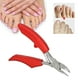 thumbnail image 5 of Alicates Lima Raspador para pies Tijeras para cutículas para uñas de los pies para la salud del pie para exfoliar la belleza del pie para las mujeres(red), 5 of 5