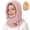 C-Pink, variant on KOITHOT Winter Balaclava Hooded Ski Mask for Men Women, Windproof Warm Thermal Fuzzy Fleece Full Face Mask Neck Warmer, Adjustable Face Cover for Skiing Cycling Outdoor Activities