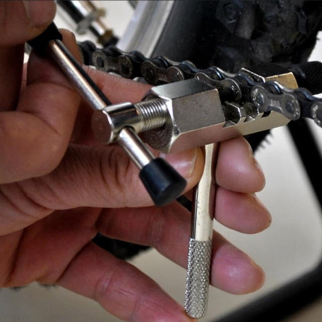 Bike Chain Breaker Chain Splitter Cutter Maintenance Carbon Steel Chain Link Repair Tool Chain Remover for Mountain Road Bike Parts