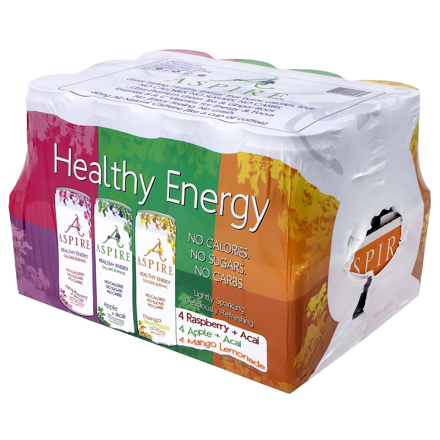 Aspire Variety Energy Drink 12 oz. 12/Box (220-01088)