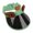Green-M, variant on Wide Brimmed Pet Sun Hat For Dogs Cats Rabbits Guinea Pigs Headgear Lightweight Breathable Fabric