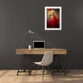 thumbnail image 3 of miriana 17x24 White Modern Wood Framed Museum Art Print Titled - Red Iv, 3 of 4