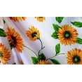 thumbnail image 2 of Sunflower Print Poly Cotton Fabric by the 5, 10, 15 and 20 Yard Increment, 2 of 2