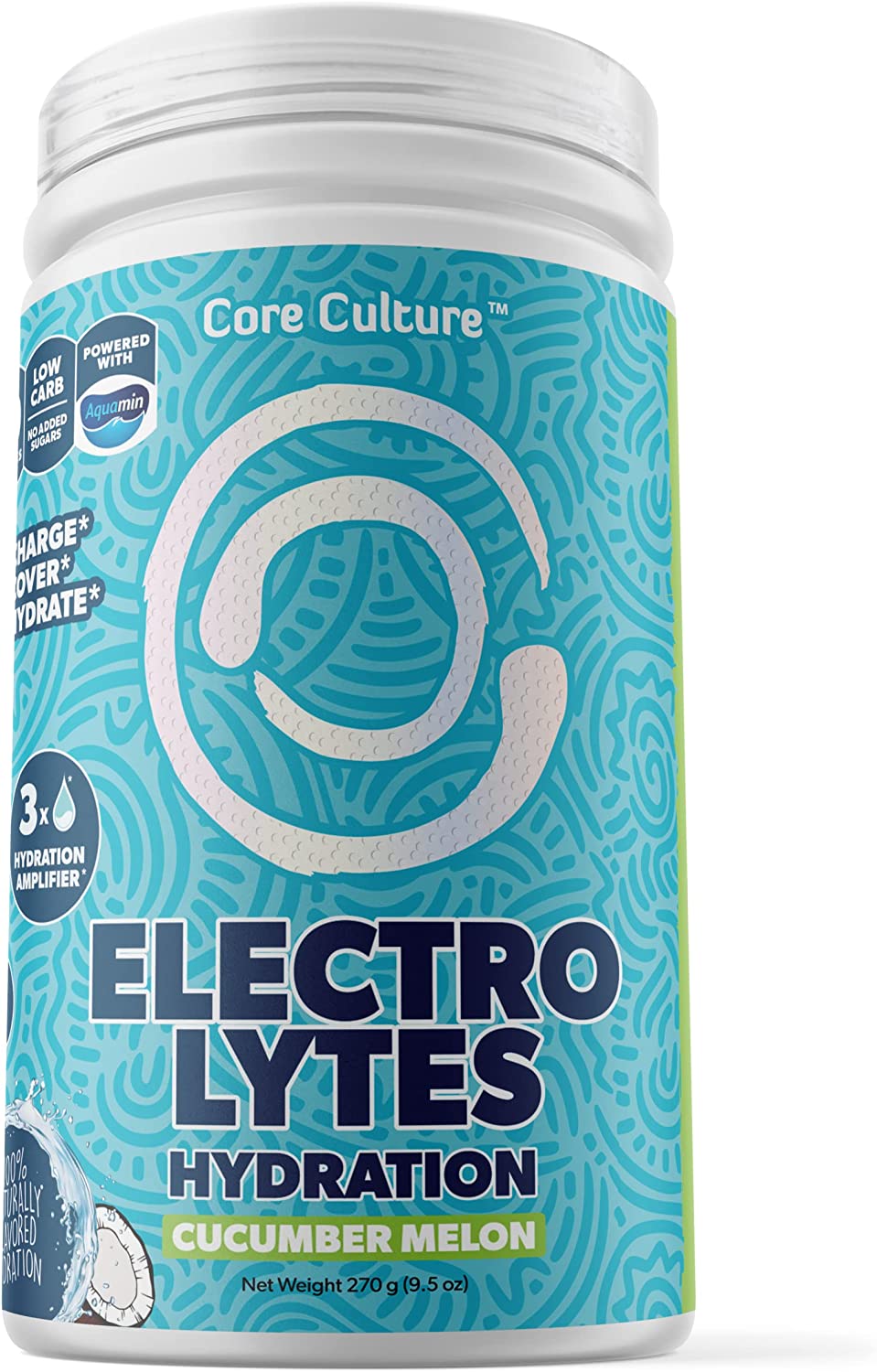 Core Culture Cucumber Melon Electrolytes Powder Refreshing Rapid