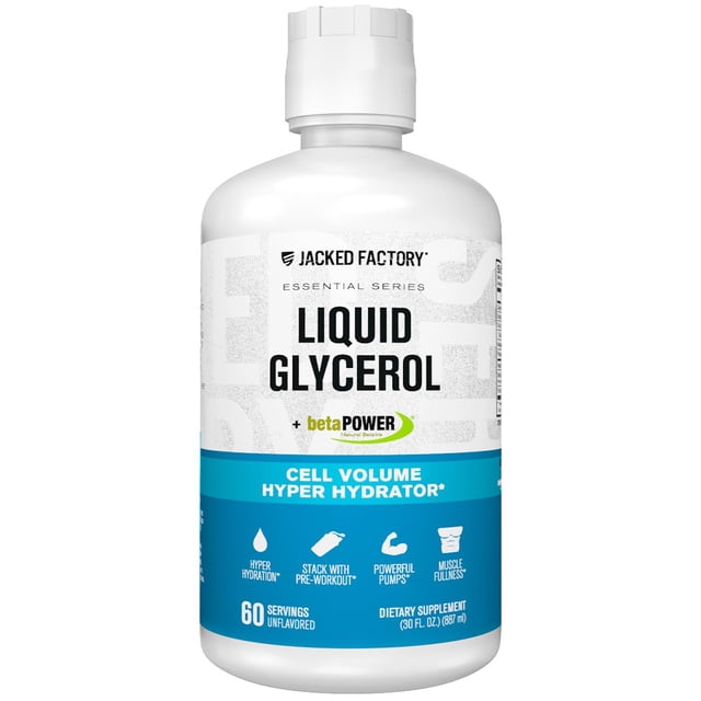 Volumen celular de glicerol líquido Jacked Factory antes del entrenamiento