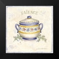 thumbnail image 2 of Pallan, Nancy S. 12x12 Black Modern Framed Museum Art Print Titled - French Pottery I, 2 of 5