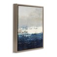 thumbnail image 4 of Stupell Industries Abstract Ocean Tide Abstract Painting Brown Floater Framed Canvas Art Print Wall Art, 25 x 25, 4 of 10