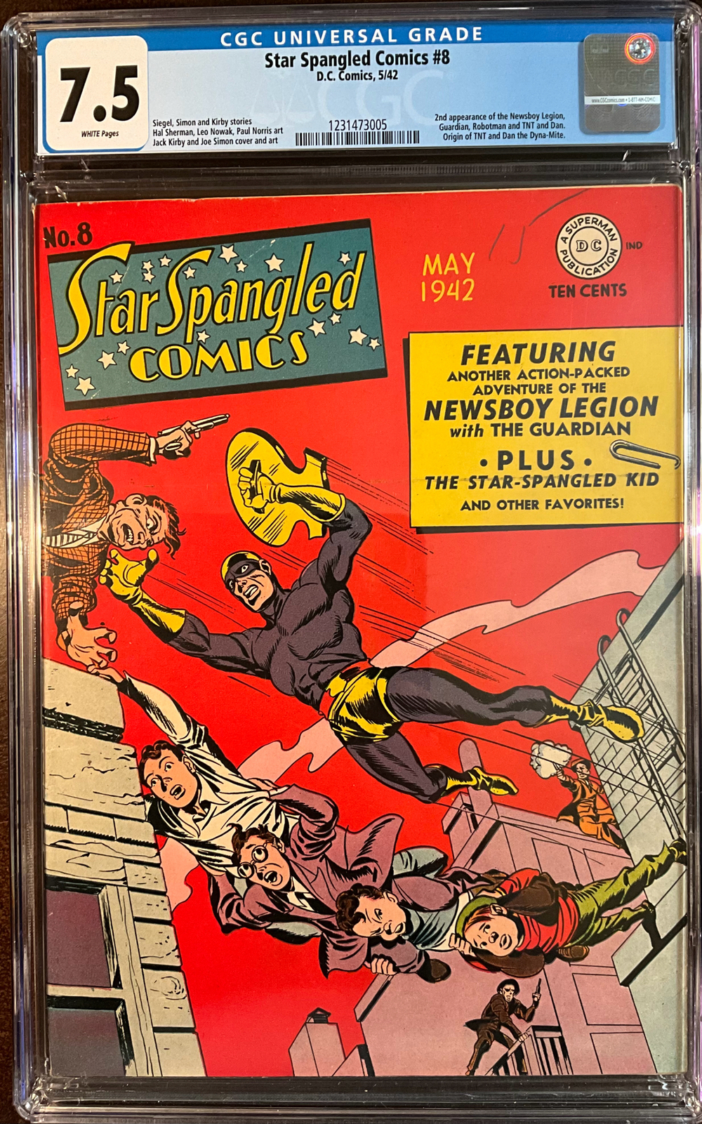 Cover of Star Spangled Comics #8