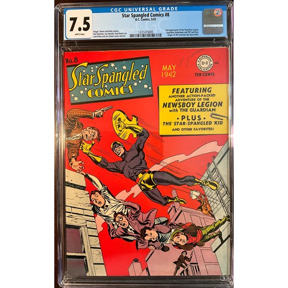 Star Spangled Comics #8 - CGC 7.5 Comic Book