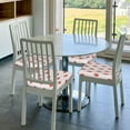 thumbnail image 6 of Honeii Strawberry Print Square Cushion Cover with Elastic Band & Ties,Sofa Cushion Covers,Furniture Protector for Living Room,Washable Sofa Seat Slipcover-Two Pieces, 6 of 7
