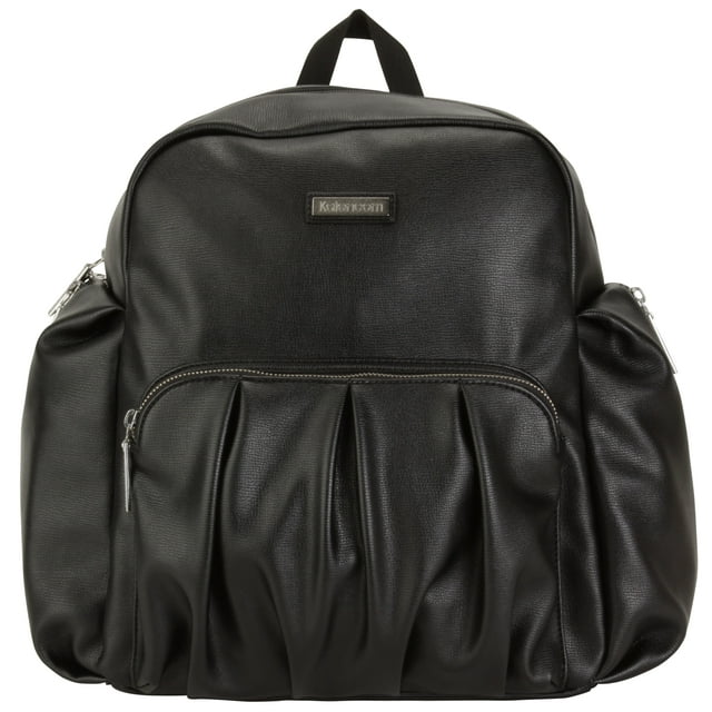Kalencom Chicago Backpack / Urban Sling Diaper Bag in Black Vegan