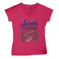 thumbnail image 5 of Country Roads Take Me Home Women's V-Neck T-shirt Rustic Mountains Road Trip Music, 5 of 7