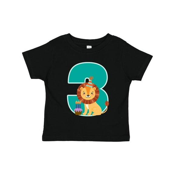 Inktastic 3rd Birthday Zoo Party 3 Year Old Boys or Girls Toddler T-Shirt