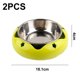 thumbnail image 2 of Cuencos para perros de acero inoxidable, cuencos antideslizantes para comida y agua, para gatos y perros, 2 uds., 2 of 5