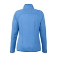thumbnail image 5 of CORE365 CE72W Women's Venture Heathered Stripe Full-Zip-True Royal/ White-XL, 5 of 6