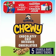 Quaker Chewy Barres tendres Brisures chocolatées