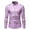 Purple, variant on TIHLMK Mens Long Sleeve T Shirts Men Nightclub Shiny Golden 3D Rose Printed Slim Fit Button Down Party Dress Shirt