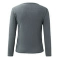 thumbnail image 6 of QHFBli Womens Lightweight Thermal Long Sleeve Top Women's Slim Fit O-Neck Lined Thermal Underwear Long Sleeve Base Layer Shirt for Cold Weather Comfort, 6 of 6