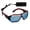 Blue & Red, variant on Ultra Electro Luminescent Sunglasses, Blue & Pink