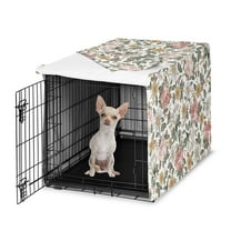 Sweet Jojo Designs Vintage Floral Girl Dog Crate Kennel Cover 24in.