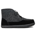 thumbnail image 3 of Minnetonka Women's Torrey Suede Indoor and Outdoor Bootie Slippers 7 M Black, 3 of 3