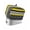 Yellow, variant on Purple Grey Toaster Cover 4 Slice, Chic Garden Floral Stripe Aesthetic Flower Dustproof Bread Machine Oven Cover with Storage Pockets, Fits Most Kitchen Toasters Protector