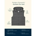Modern Moments by Gerber Baby and Toddler Boy Quilted Hooded Zip Vest