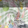 thumbnail image 6 of Sage Green Easter Cloth Napkins, Spring Watercolor Bunny Eggs Flower Plaid Washable and Reusable Dinner Napkins Set of 4, Table Napkin for Kitchen Party Birthday Wedding Hotel Housewarming 20"x20", 6 of 9