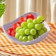 thumbnail image 4 of Plastic Fruit Plate | Modern Snack Tray for Melon, Candy, Vegetables | Sturdy Thick Plastic | Decorative Centerpiece | Color Options | 21x21x8.2cm | 1 Piece, 4 of 6