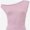 Pink, variant on Women One Shoulder Ruched Crop Tank Tops Casual Off The Shoulder Twist Strap Summer Tanks Tops Going Out Crop Shirts