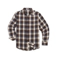 thumbnail image 5 of COOFANDY Mens Long Sleeve Flannel Shirts with Pocket Lightweight Casual Button Down Shirt Work Shirts for Men, 5 of 6