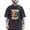 Black-3, variant on Men's Hilarious "World's Okayest Uncle" Three-Star Rating Graphic Washed Casual T Shirt Breathable Black S-2XL Plus Size
