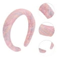 thumbnail image 3 of Unique Bargains 1 Pc Furry Braided Wool Headbands Pink, 3 of 6