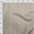 thumbnail image 3 of oneOone Rayon Dark Rose Brown Fabric Stripes Dress Material Fabric Print Fabric By The Yard 56 Inch Wide, 3 of 4