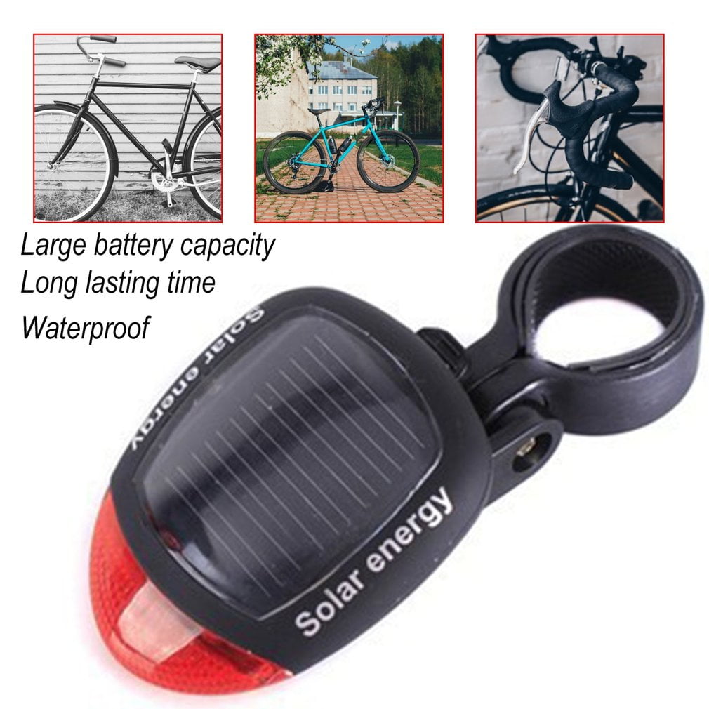 best solar powered bike light
