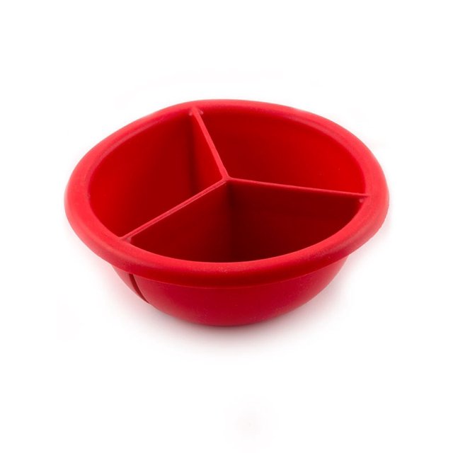 Plaquette Thermofusible au Chocolat - Silicone - 3 sections